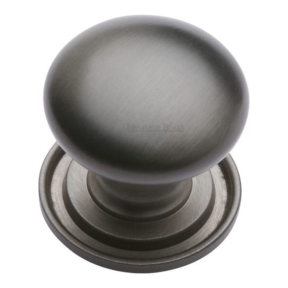 C2240 32-MB • 32 x 32 x 28mm • Matt Bronze • Heritage Brass Mushroom Cabinet Knob